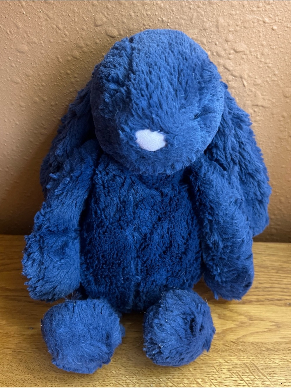 Jellycat London Bashful Navy Bunny  Retired Soft Plush Rabbit 12’’Rare